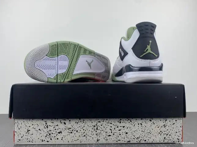 4 WMNS AQ9129-103 Seafoam Jordan Air 0630